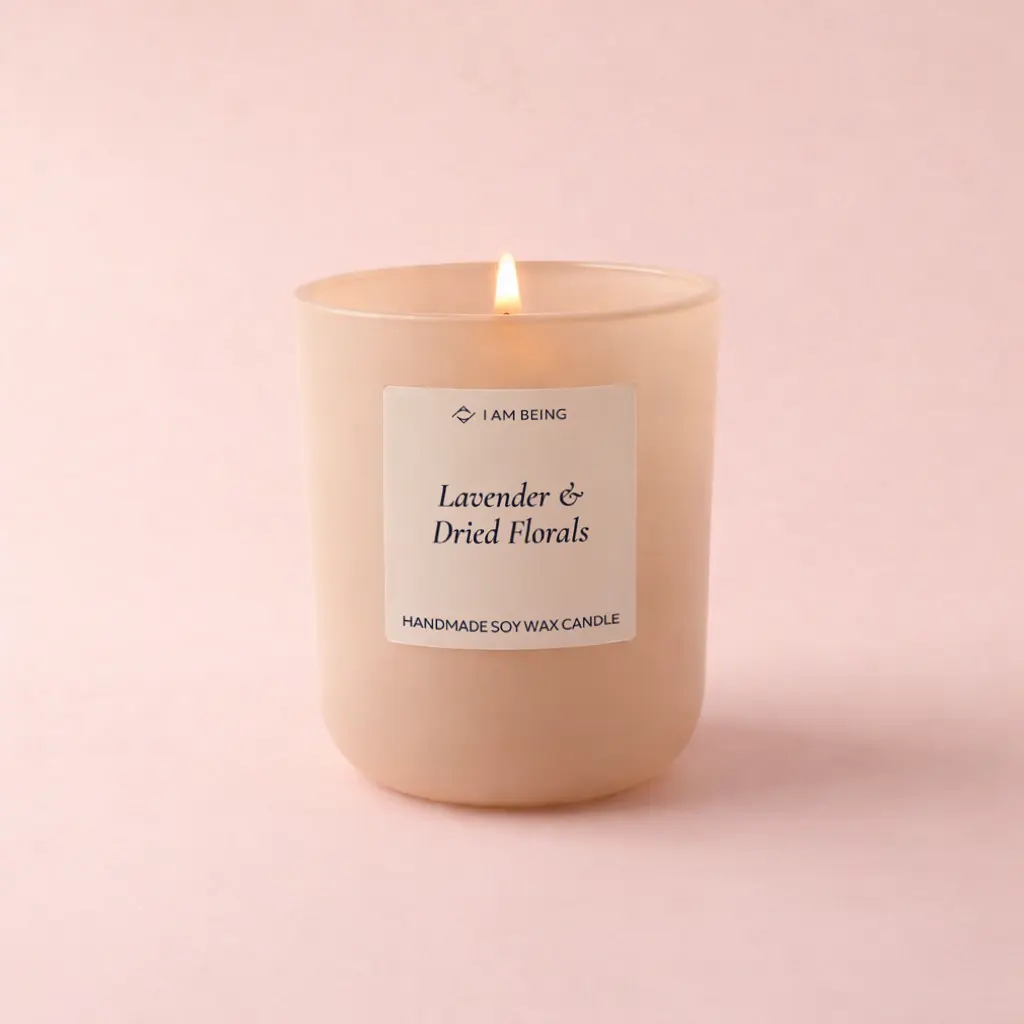 handmade candles for wellbeing and wellness in london